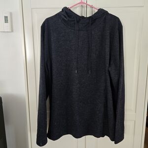 Tristan Charcoal Hooded Sweatshirt